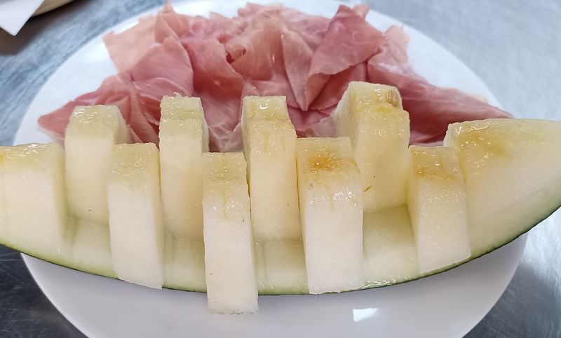 El mejor melon con jamon serrano, ideal para adelgazar